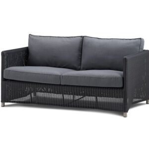 Cane-line, Diamond 2-Sits soffa Grafit