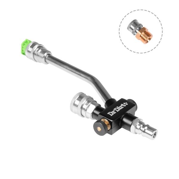 Spollans Dr Dirt Dual Valve G3, SnapLock, Kränzle (M22 utvändig)