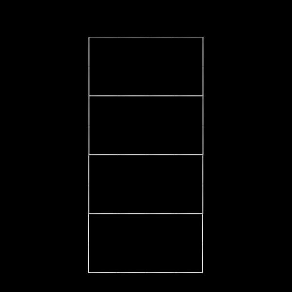 Garagebelysning Dr Dirt Garage Sky Gen2, Square 4, 240 x 474 cm