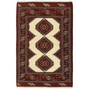 Torkaman Fine orientalisk matta 83 x 122 cm
