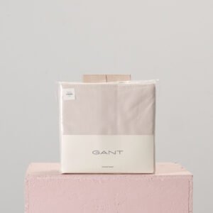 GANT Sateen Stripes påslakan 220 x 220 cm beige
