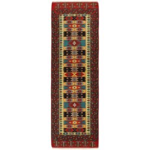 Torkaman Fine orientalisk matta 89 x 275 cm