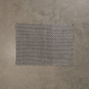 Linie Design Tile ullmatta 140 x 195 cm svartvit