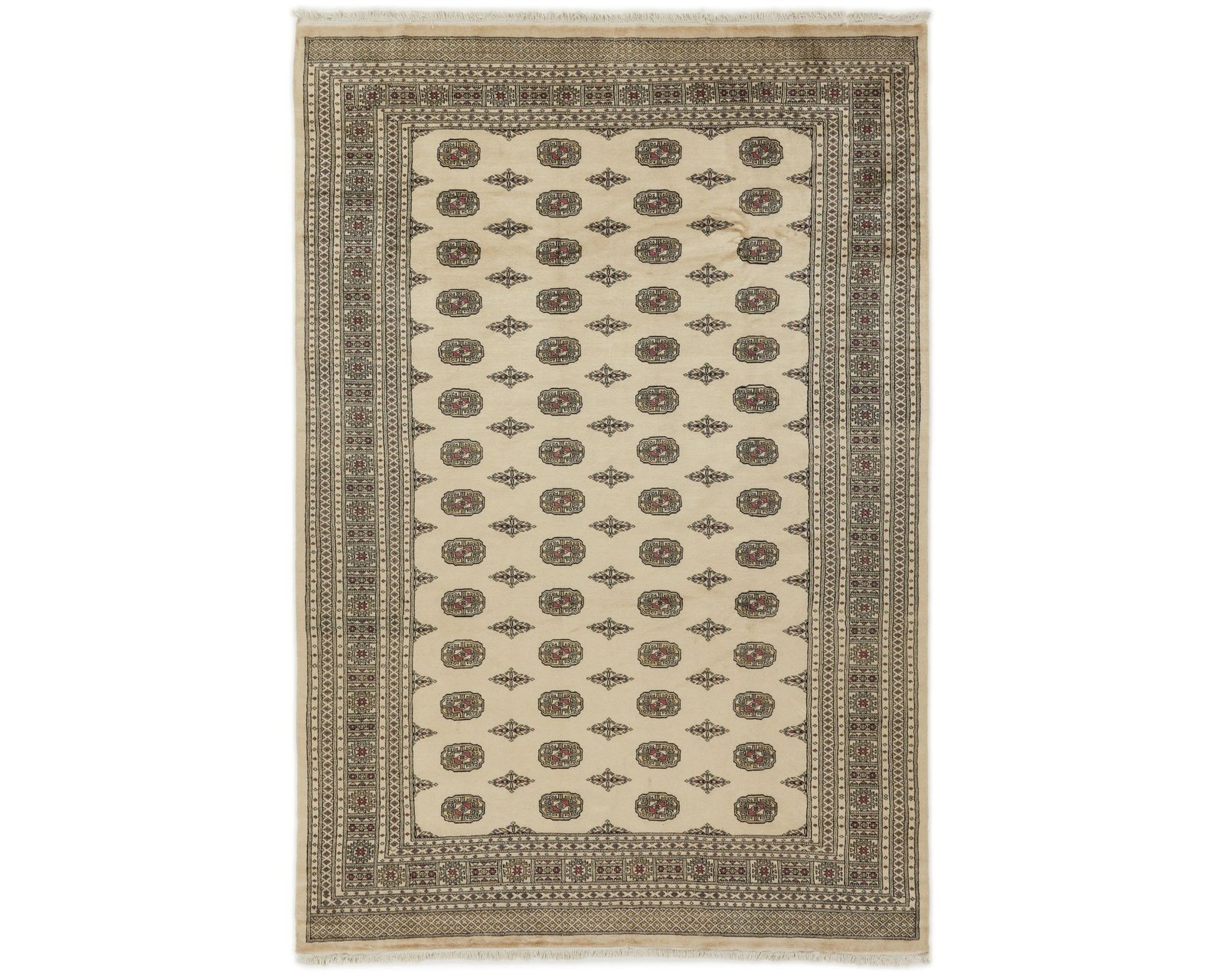 Pakistan handknotted orientalisk matta 244 x 358 cm