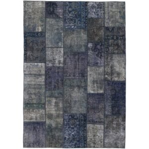 Vintage Patchwork orientalisk matta 167 x 240 cm