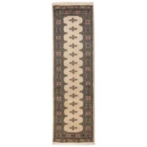 Pakistan handknotted orientalisk matta 75 x 252 cm