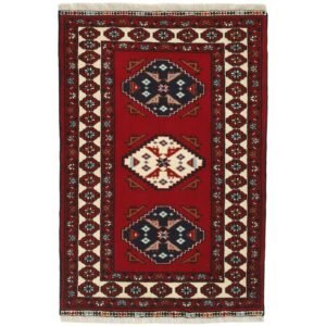 Torkaman Fine orientalisk matta 84 x 125 cm