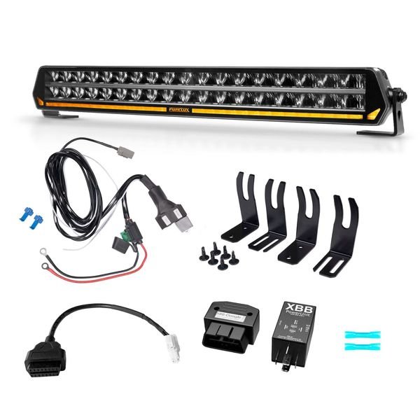 Extraljuspaket Tesla Model S, Purelux Panther C540-paket (2021->) (Kurvad)