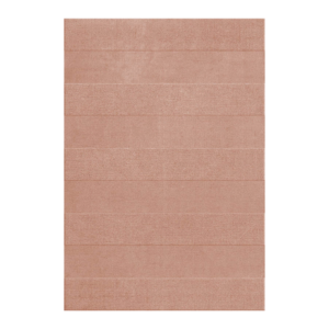 Layered Stripe Grande ullmatta 180 x 270 cm coral