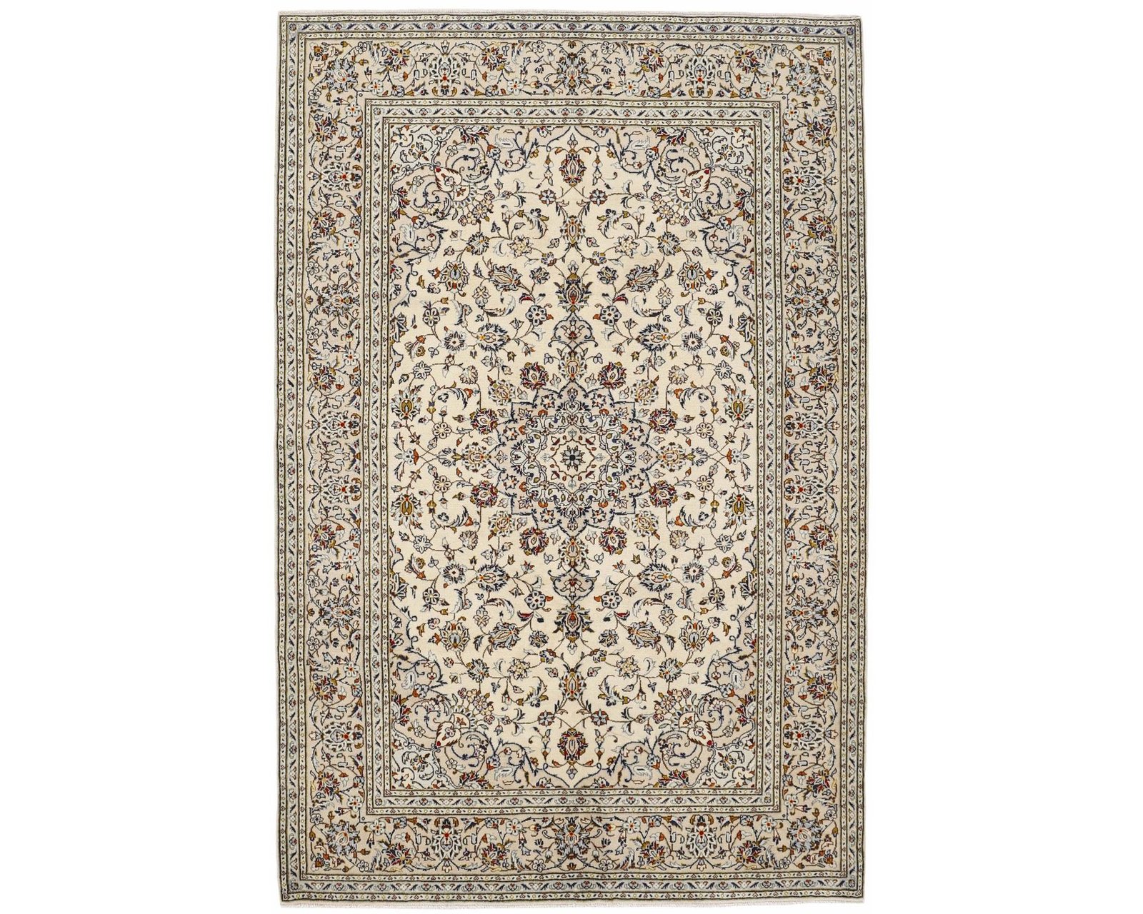 Keshan Fine orientalisk matta 195 x 296 cm