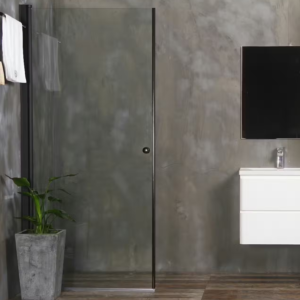 Bathlife duschdörr svart