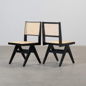 Zanndik matstol svart, set om 2