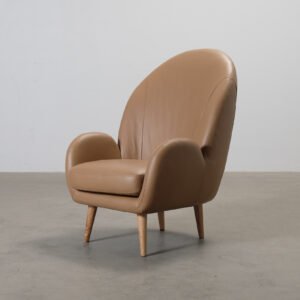 Sofacompany Etta fåtölj brun läder