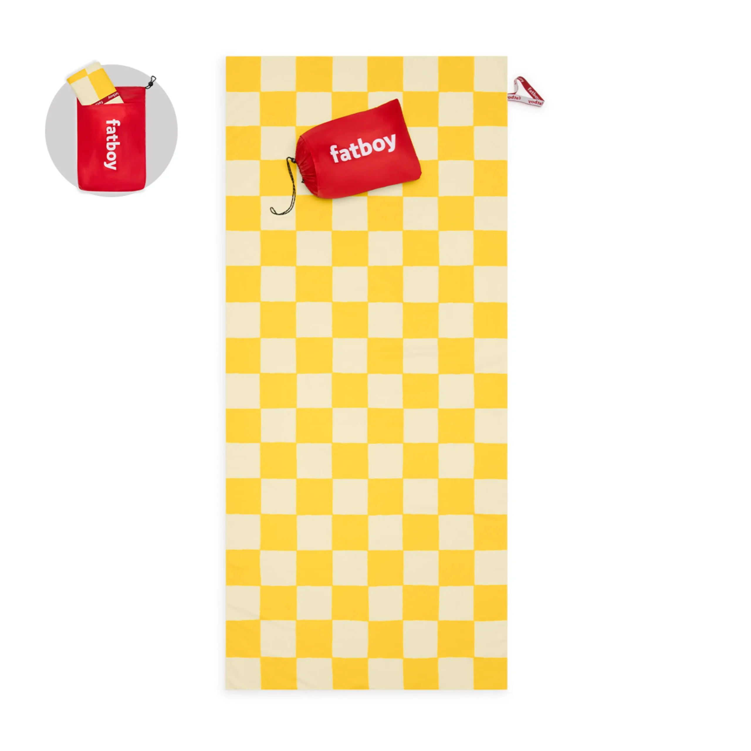 Fatboy, Fatboy beach baggy XL chess corn