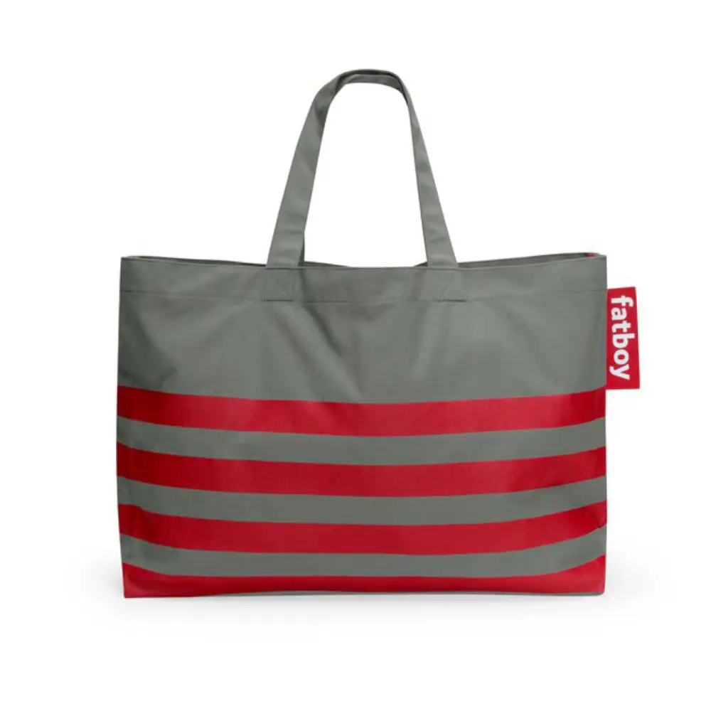Fatboy, carry-too-much-bag canvas recycled charcoal grey