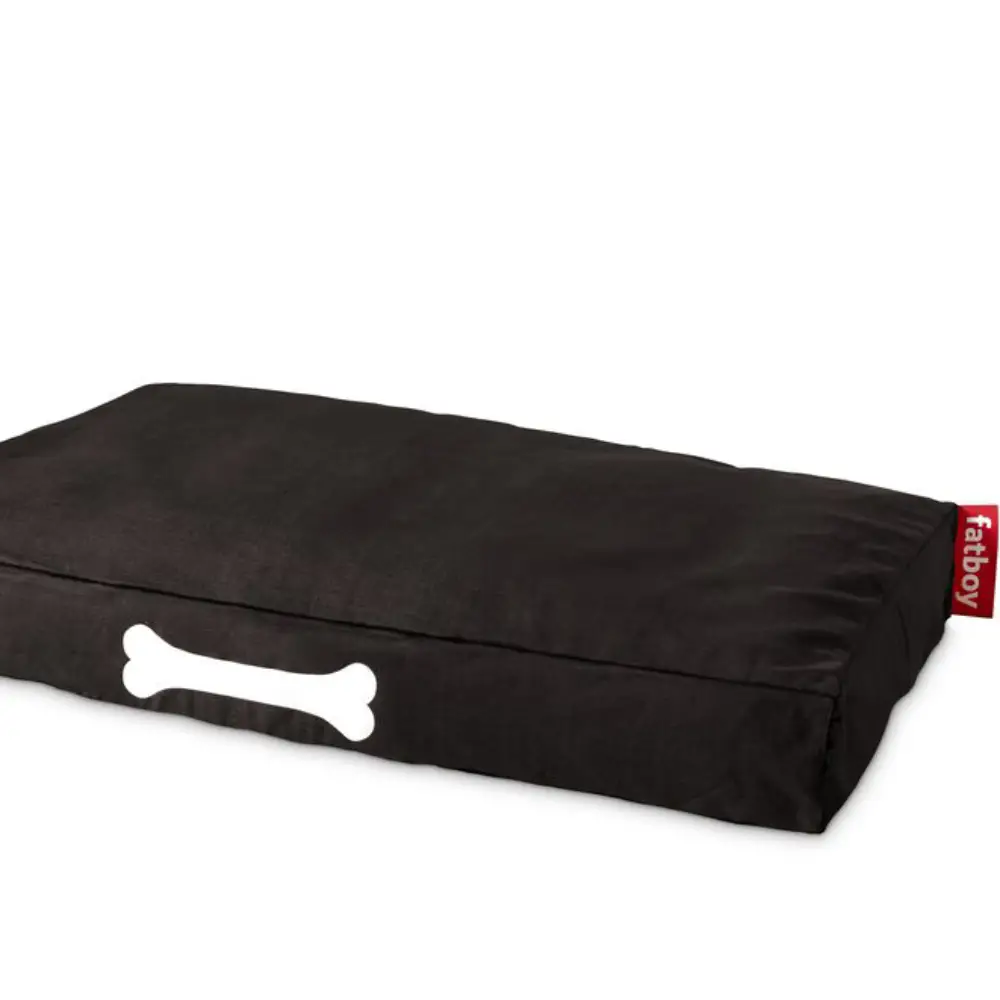 Fatboy, doggielounge L canvas Hundbädd recycled black licorice