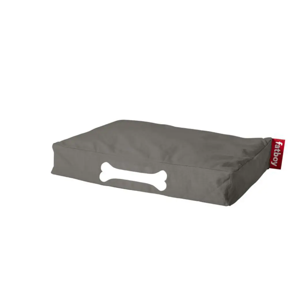 Fatboy, doggielounge S canvas recycled Hundbädd charcoal grey