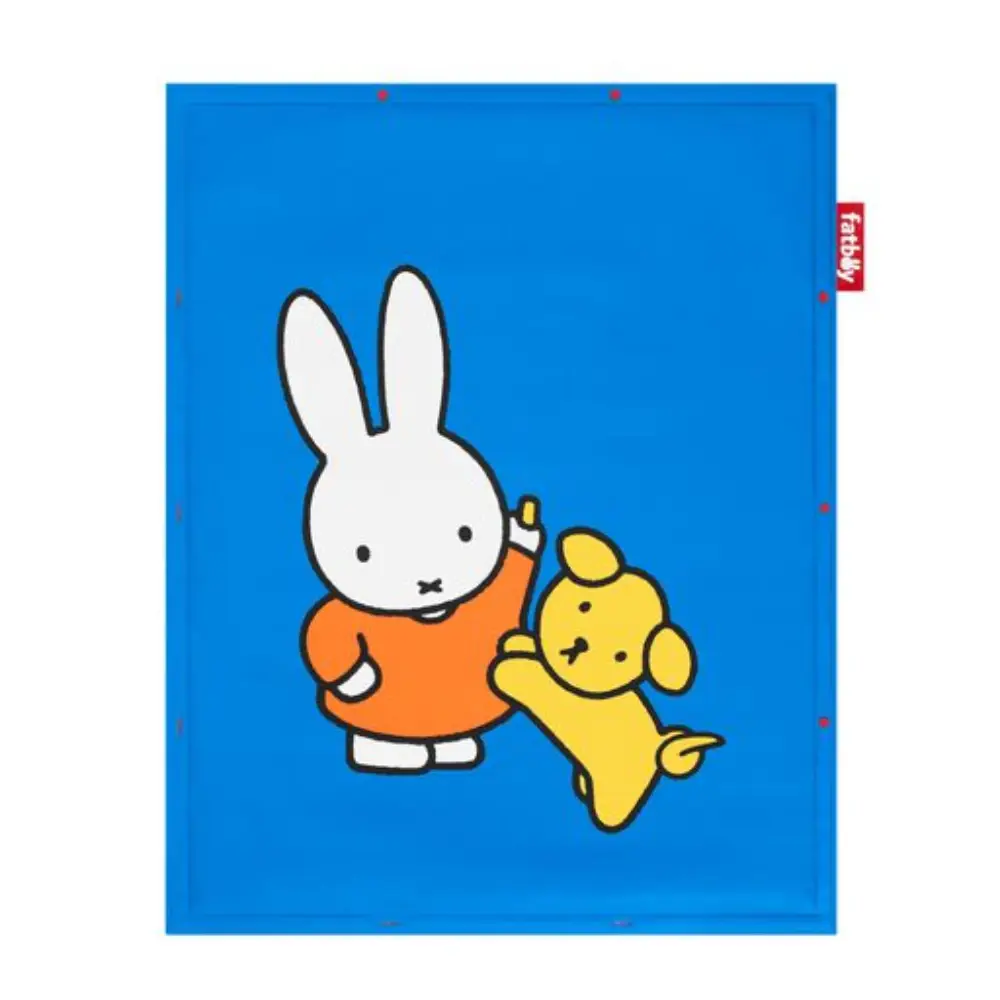 Fatboy, flying carpet x Miffy lekmatta 180x140 cm blue