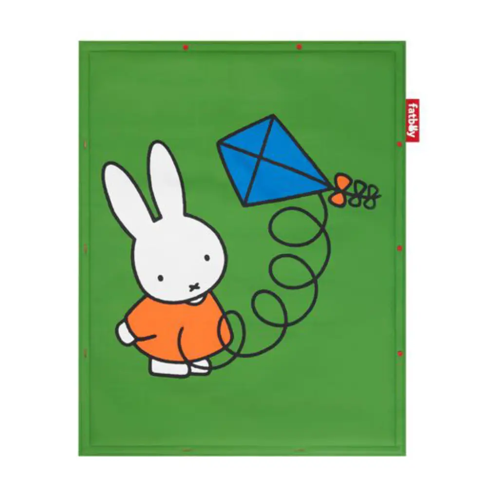 Fatboy, flying carpet x Miffy lekmatta 180x140 cm green