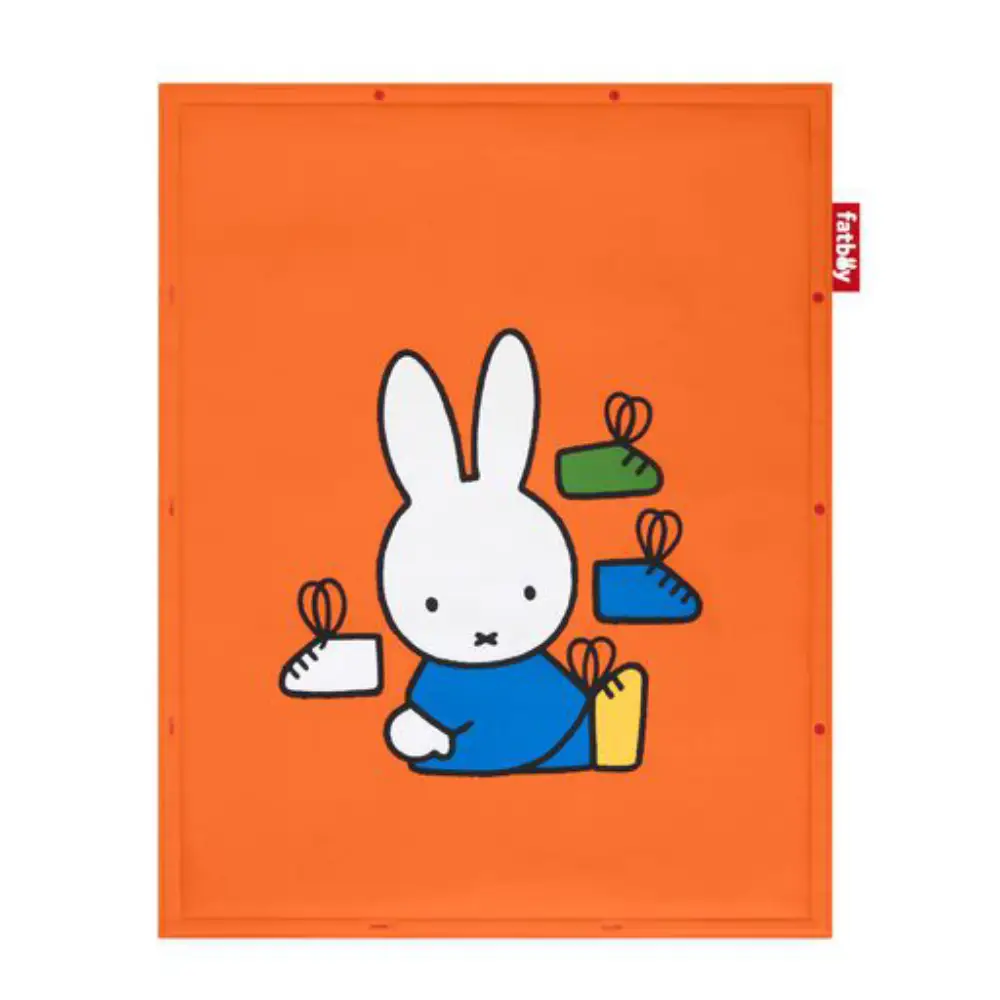 Fatboy, flying carpet x Miffy lekmatta 180x140 cm orange