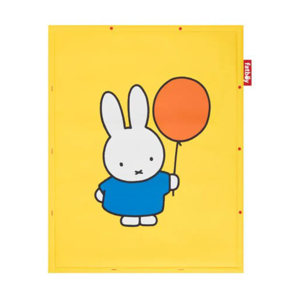 Fatboy, flying carpet x Miffy lekmatta 180x140 cm yellow