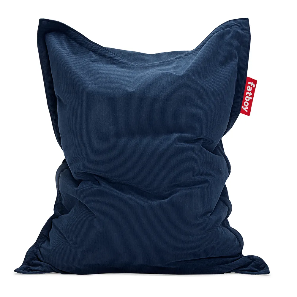 Fatboy, Recycled original slim cord Sittsäck deep blue