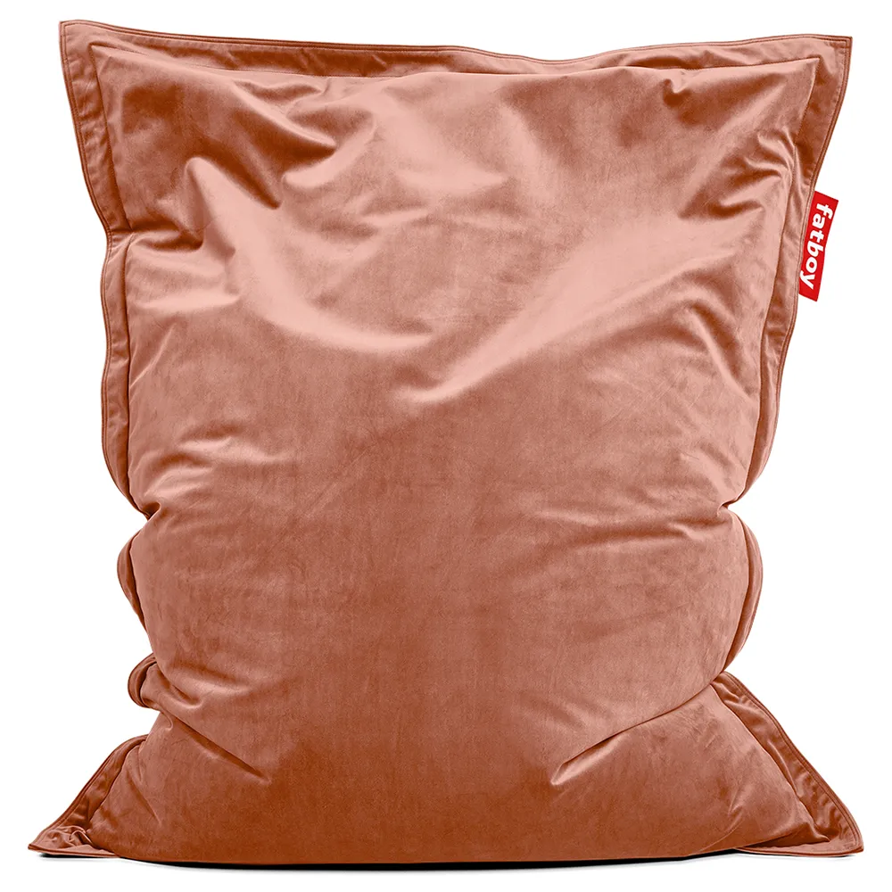 Fatboy, Original saccosäck slim velvet recycled rose quartz