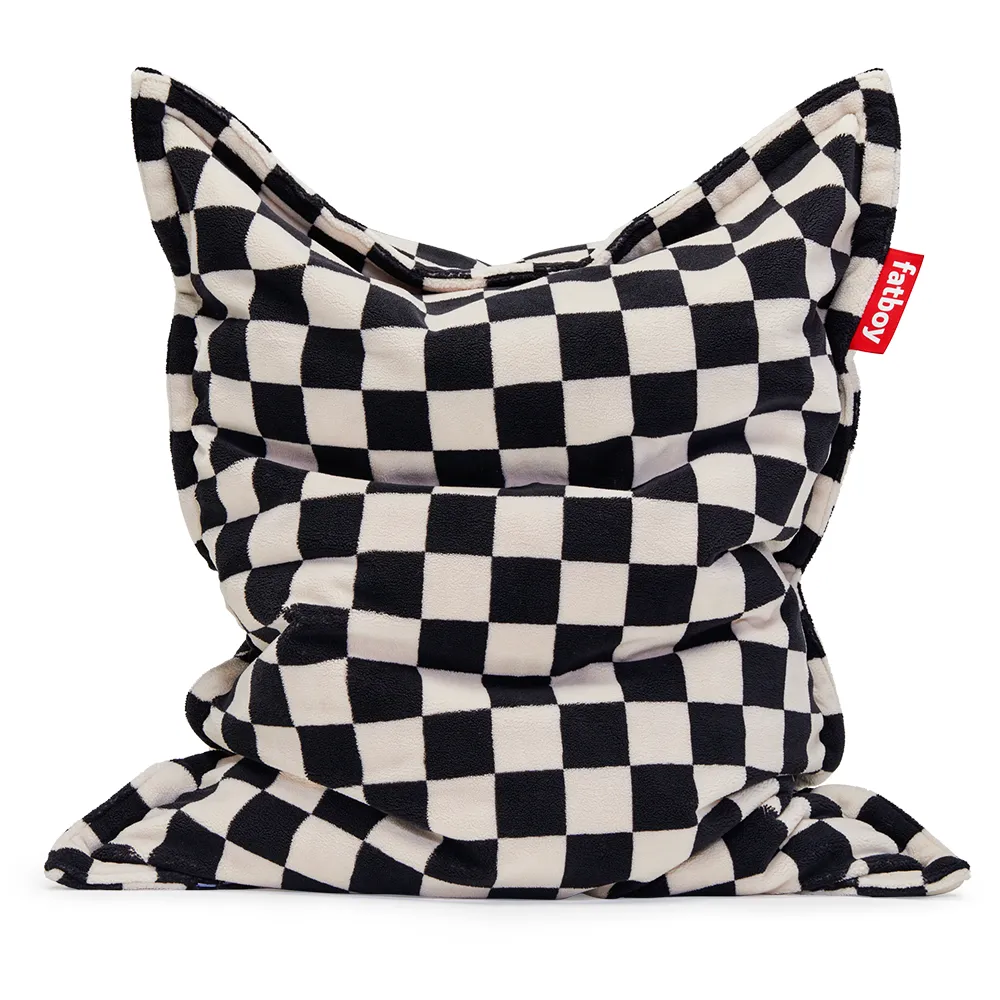 Fatboy, Original slim teddy Sittsäck chess black ecru