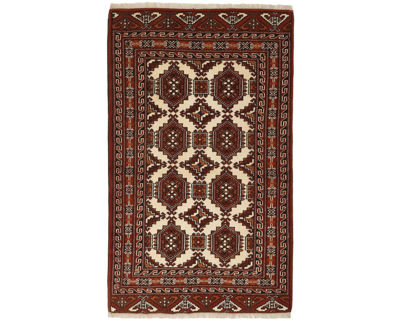 Torkaman Fine orientalisk matta 80 x 130 cm