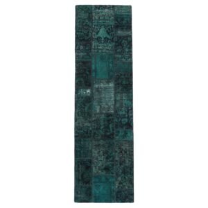 Vintage Patchwork orientalisk matta 77 x 255 cm