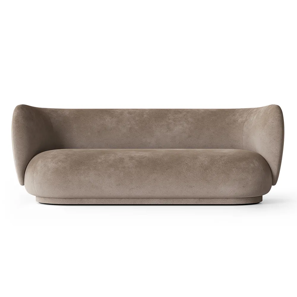Ferm Living, Rico 3-sits soffa Faded Beige