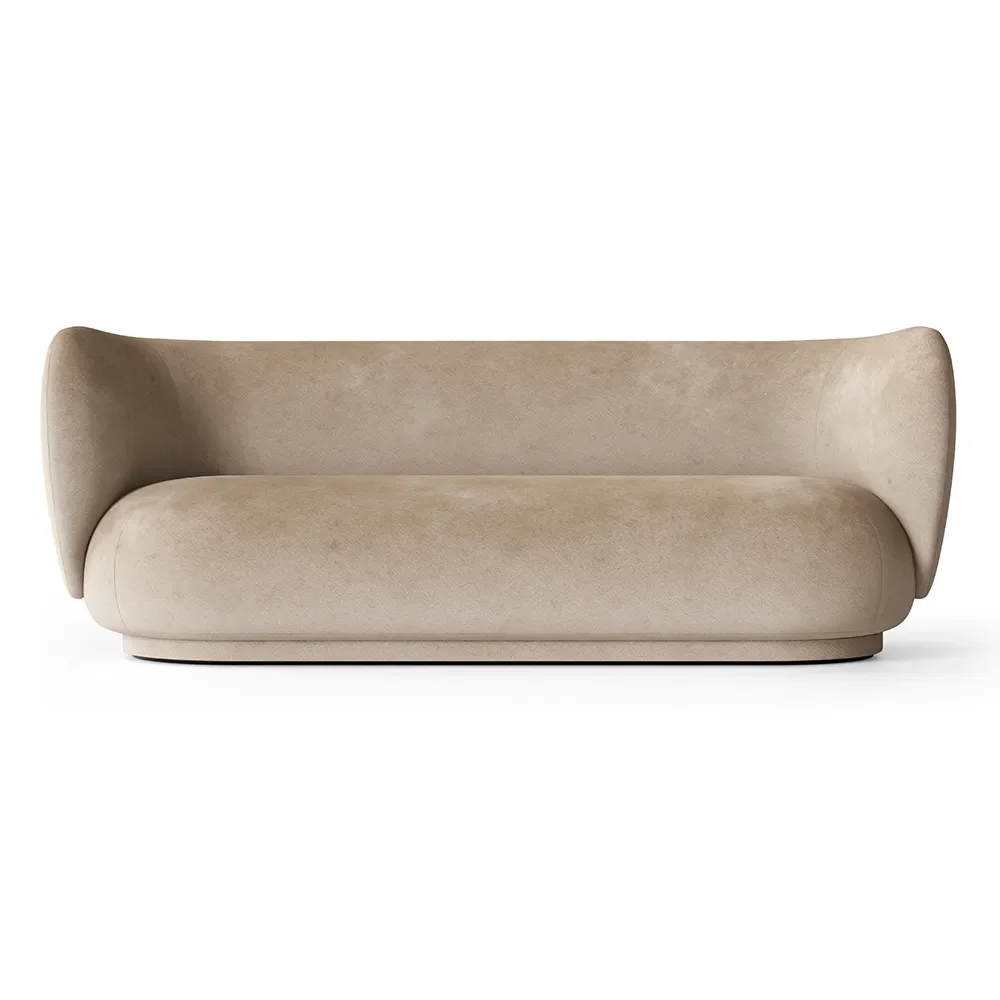 Ferm Living, Rico 3-sits soffa Faded Sand