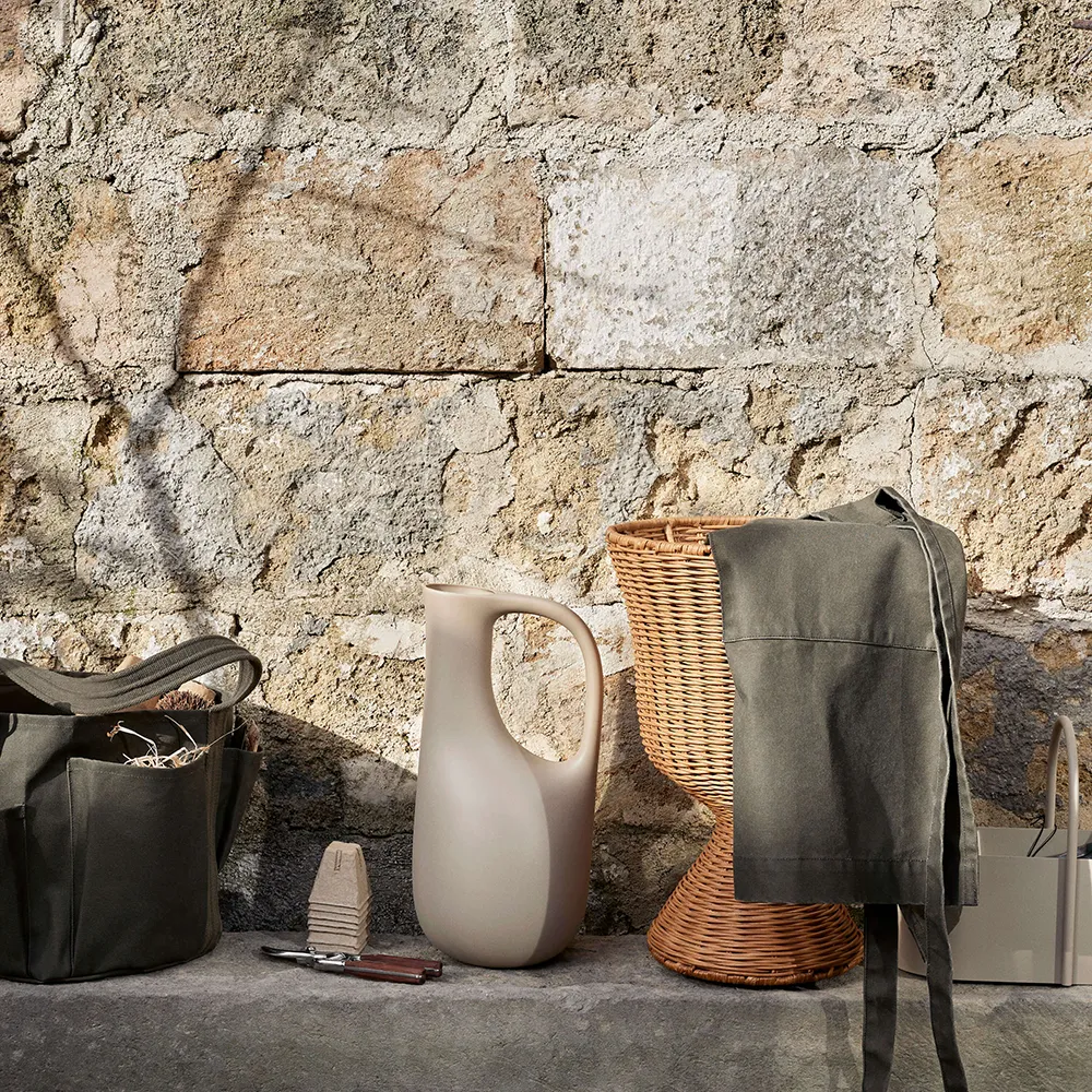 Ferm Living, Agnes Plant Stand - Low - Natural