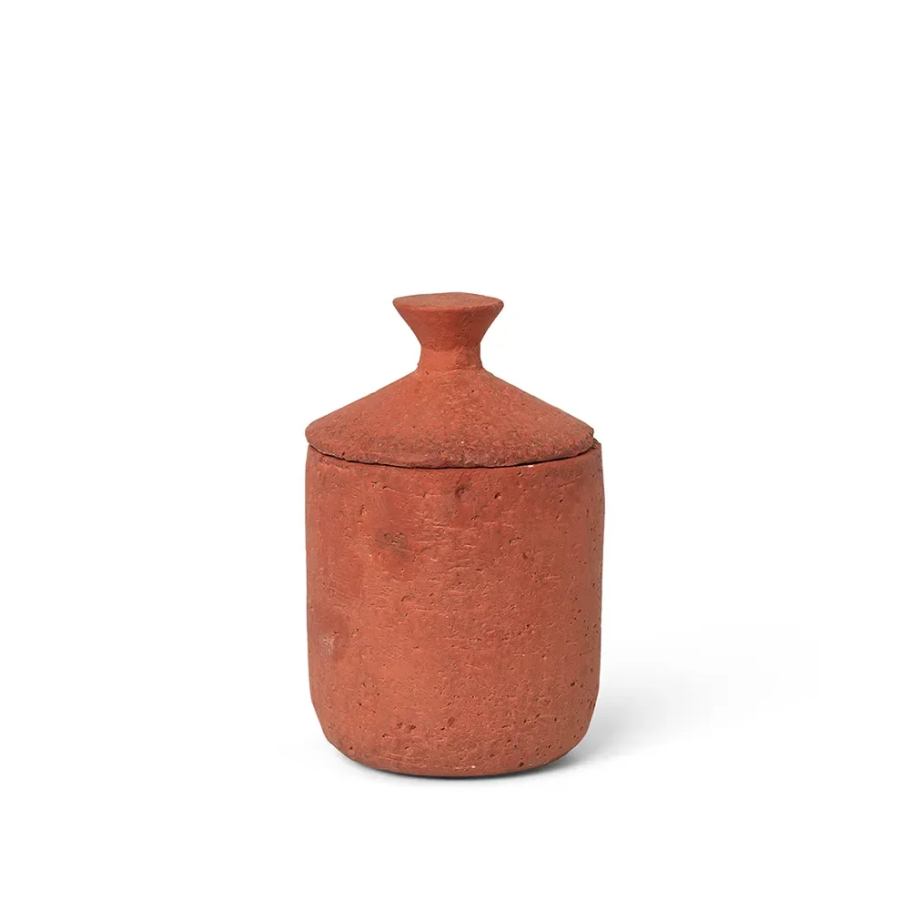 Ferm Living, Doftljus Ura Red Sienna (Citrongräs)