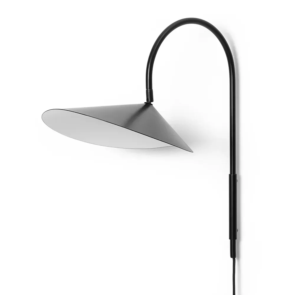 Ferm Living, Arum Swivel Vägglampa - Black