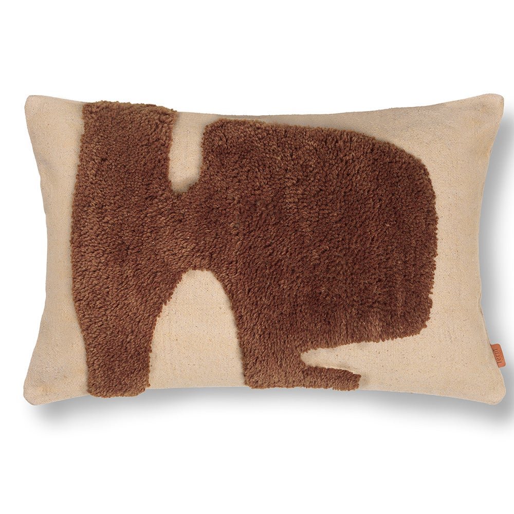 Ferm Living, Lay Kudde 60x40 Sand/Sugar Kelp