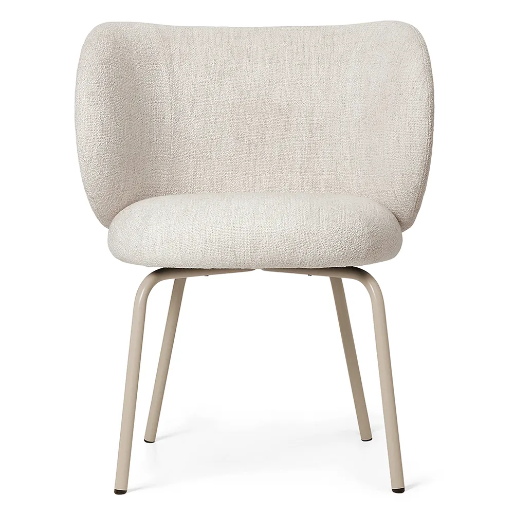 Ferm Living, Rico Matstol Cashmere Bouclé - Off-white