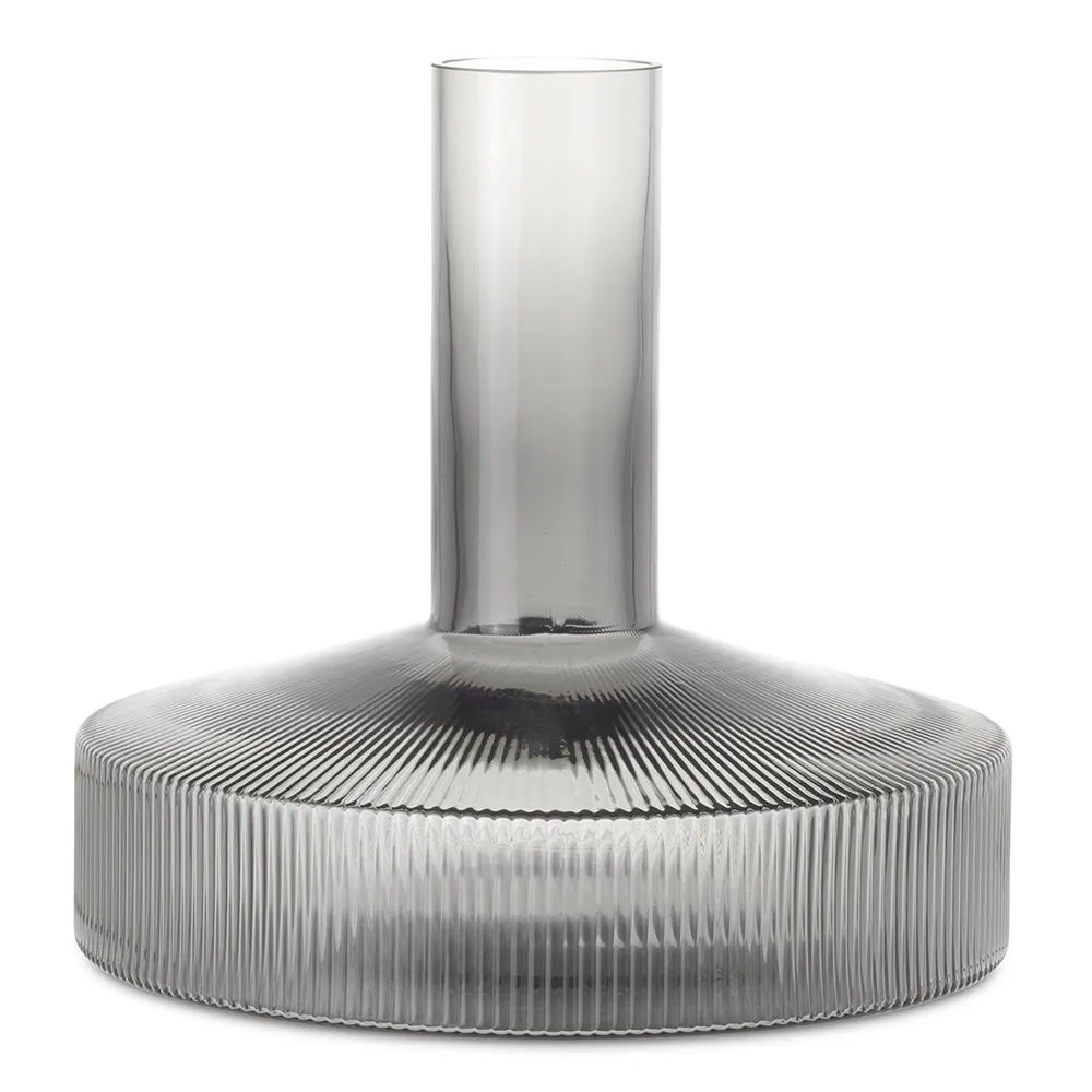 Ferm Living, Ripple Vinkaraff - Smoked Grey