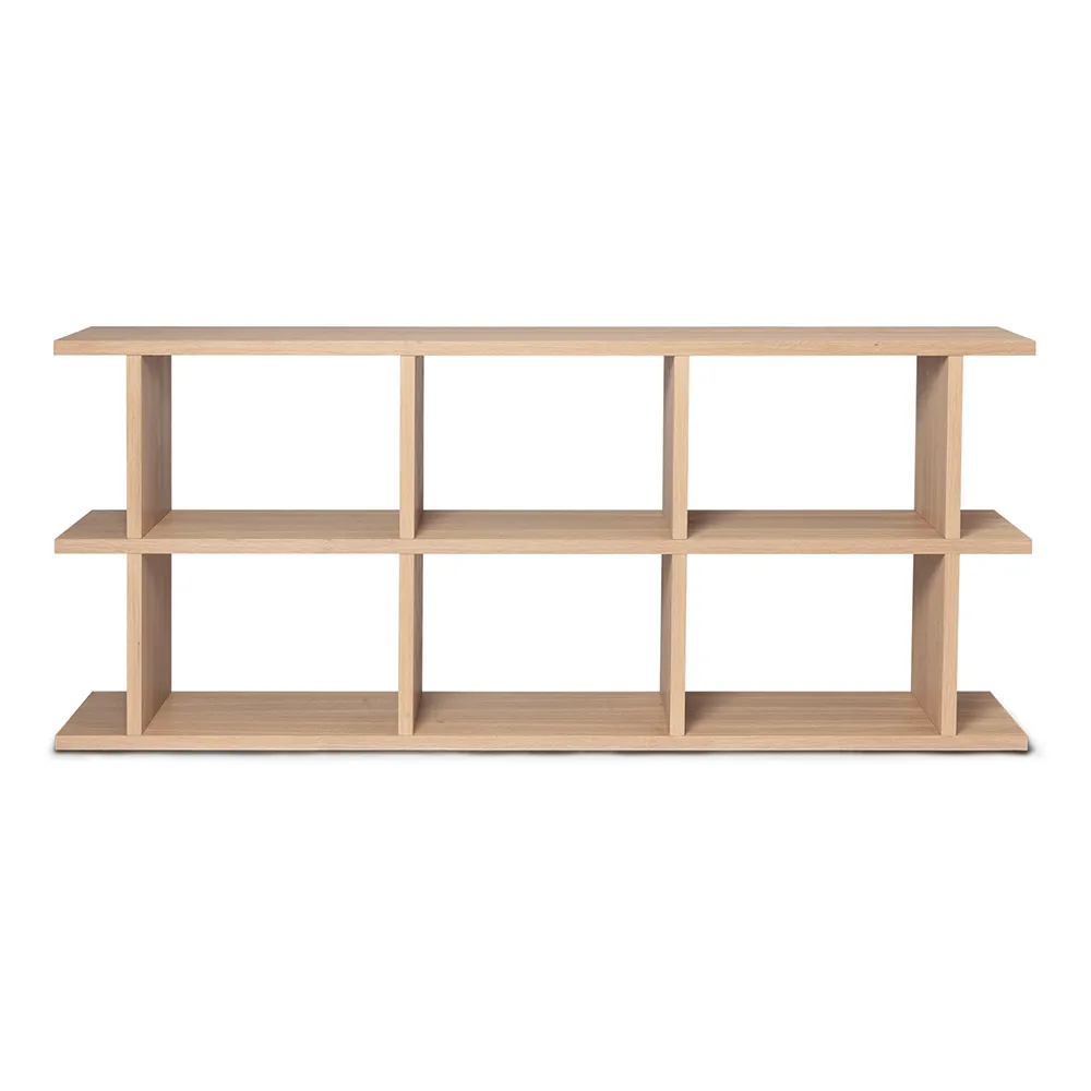 Ferm Living, Kona Bokhylla  3x2 - Natural ek