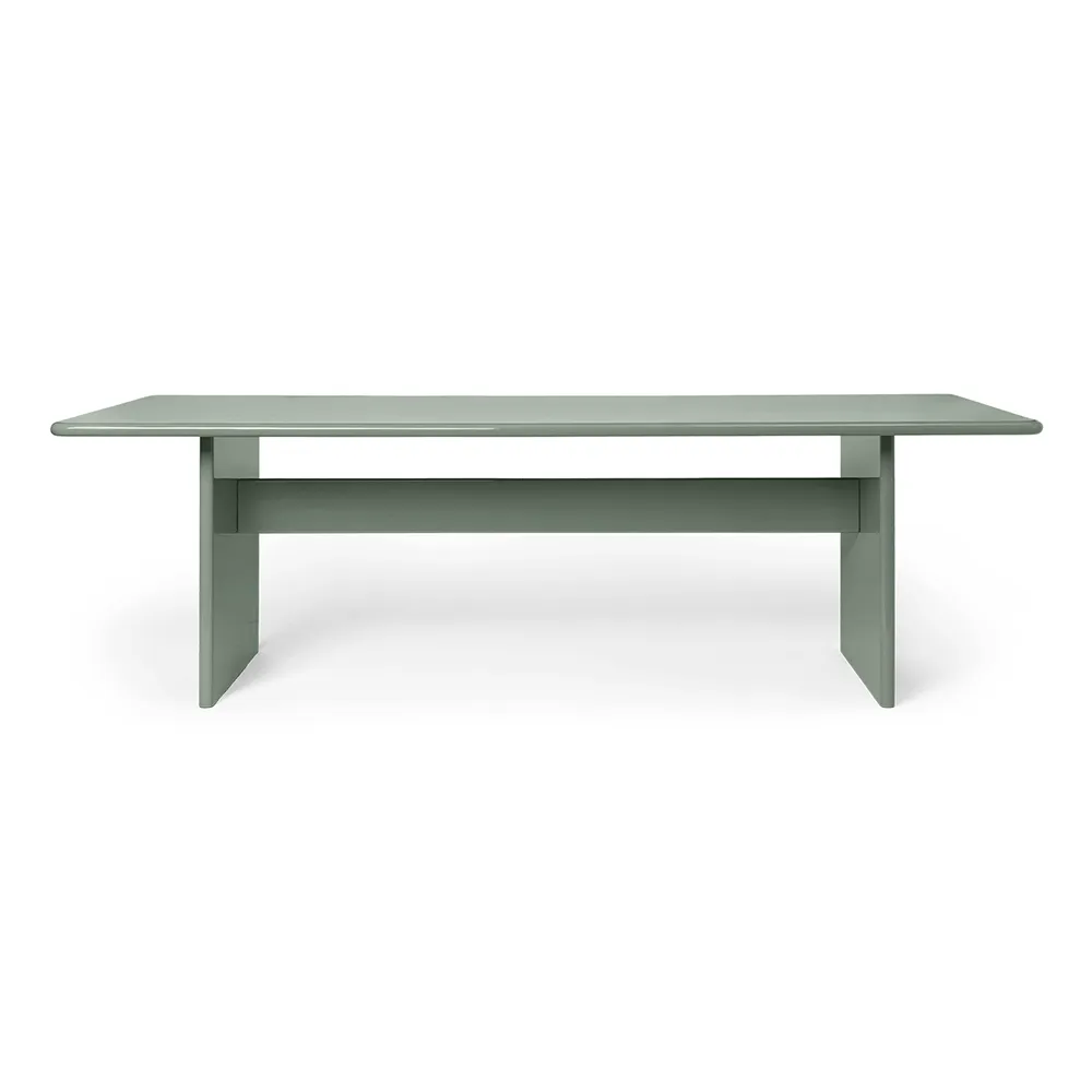 Ferm Living, Rink Matbord 240x90 cm - Tea Green