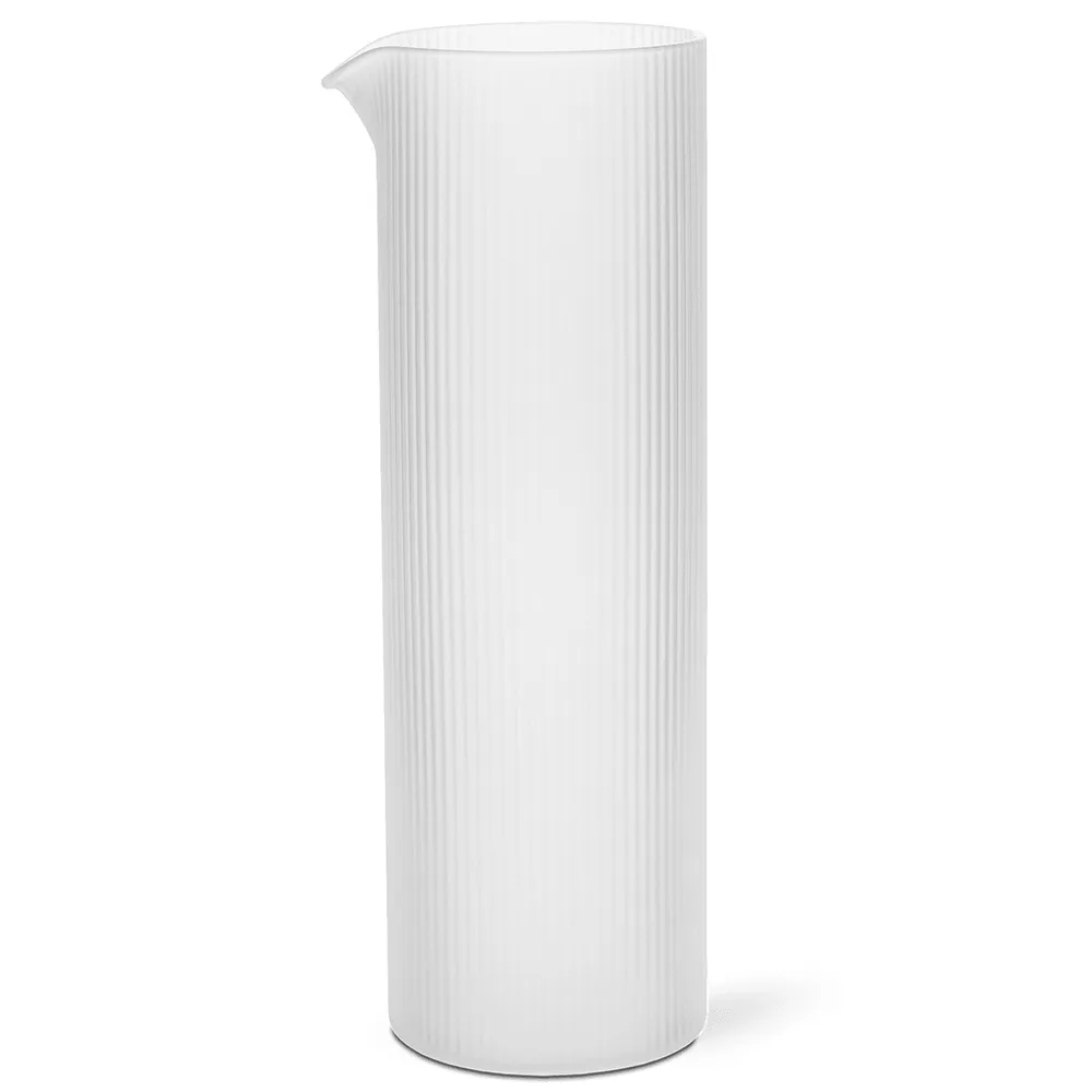 Ferm Living, Ripple Vattenkanna - Frosted