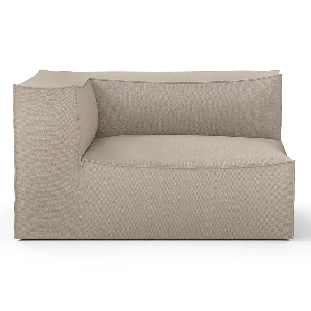 Ferm Living, Catena Sofa Armrest Left L400 - Hot Madison - Sand
