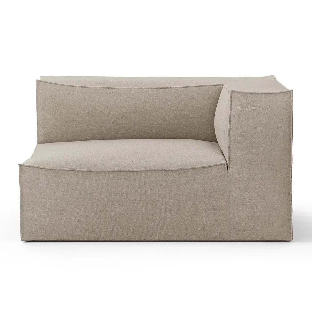 Ferm Living, Catena Sofa Armrest Right L401 - Cotton Linen - Natural