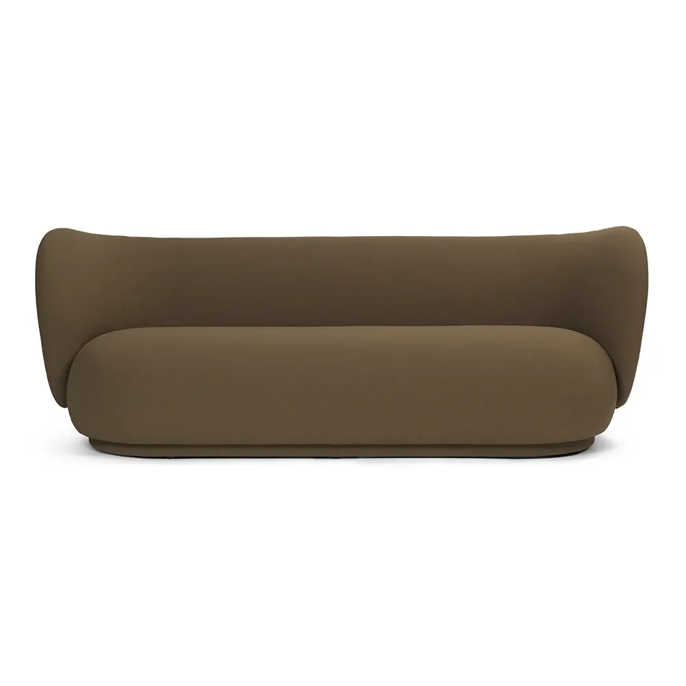 Ferm Living, Rico 3-sits soffa Grain - Caramel