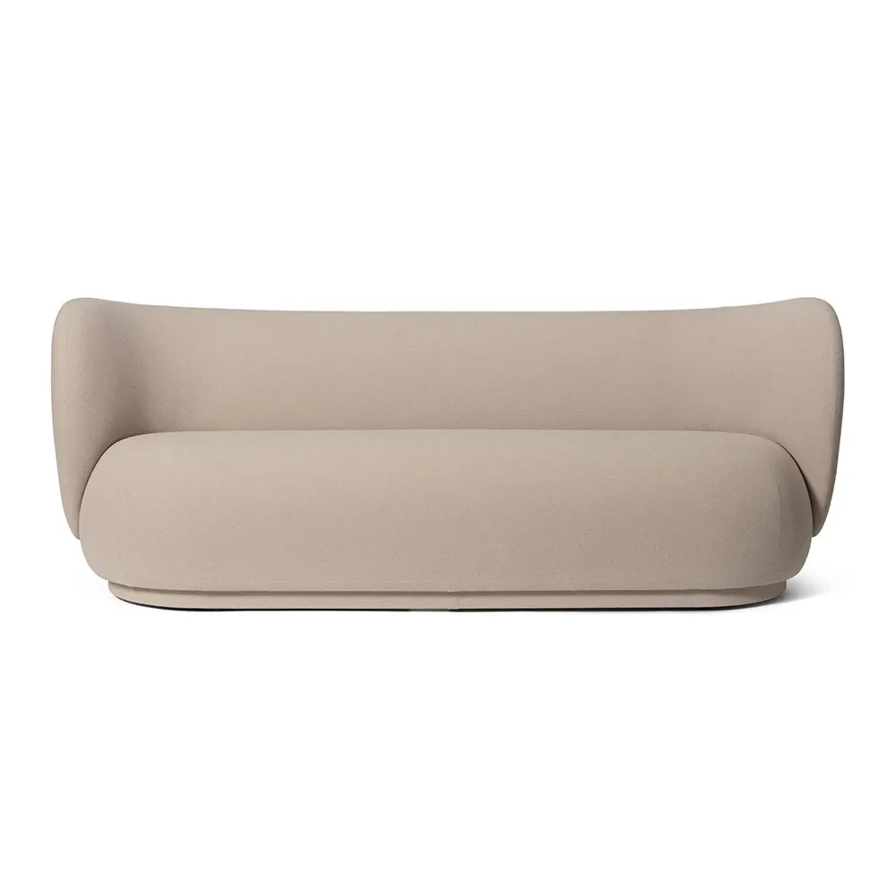Ferm Living, Rico 3-sits soffa Grain - Cashmere