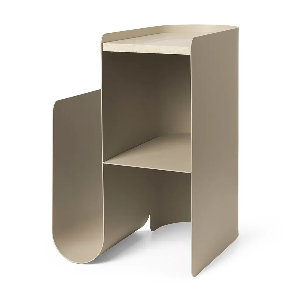 Ferm Living, Vault Sidobord - Cashmere