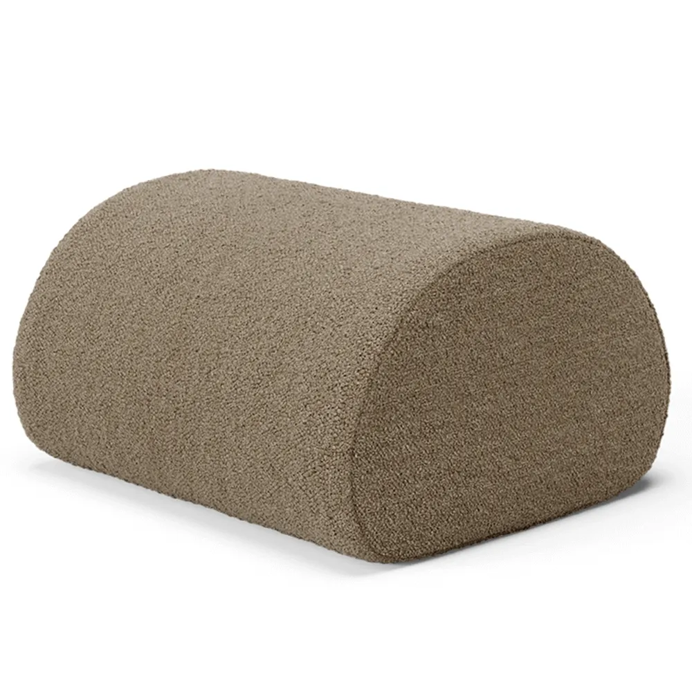 Ferm Living, Rouli Puff Pure Bouclé Sand