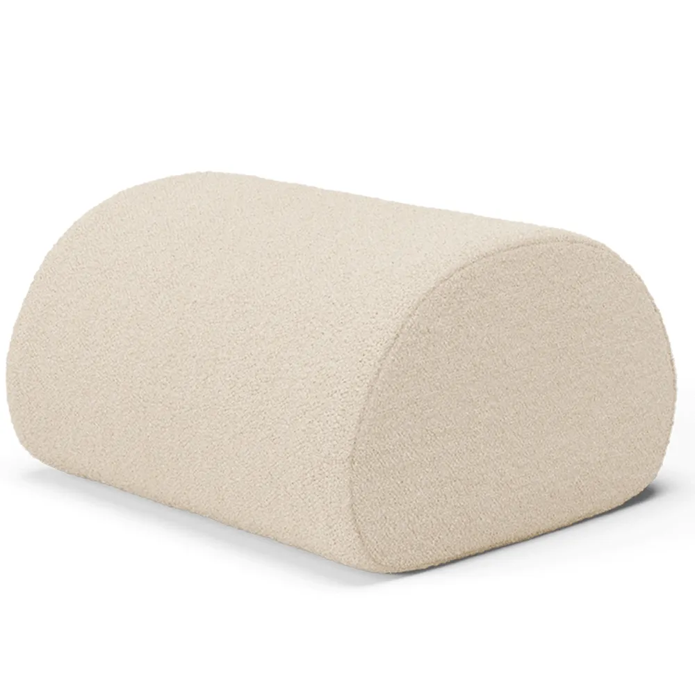 Ferm Living, Rouli Puff Pure Bouclé Off-white