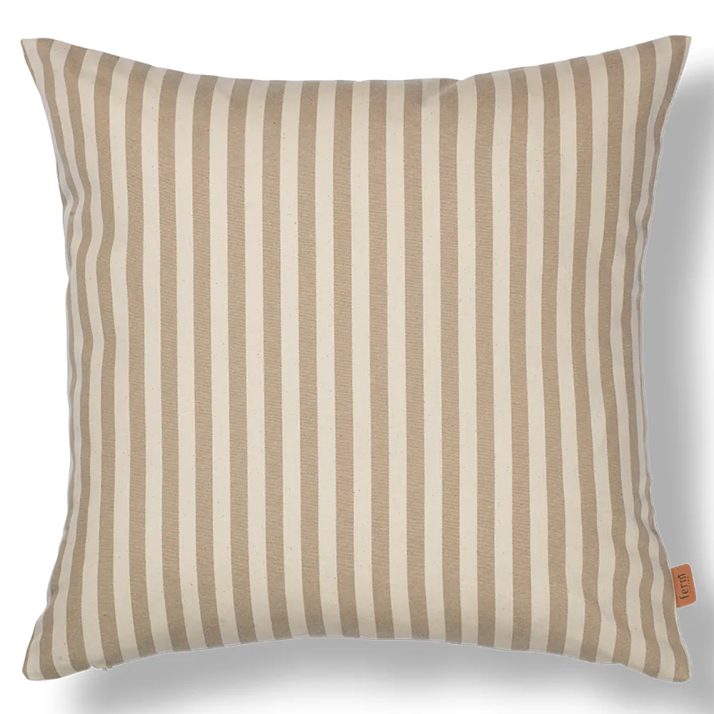 Ferm Living, Strand Prydnadskudde Sand/Off-white