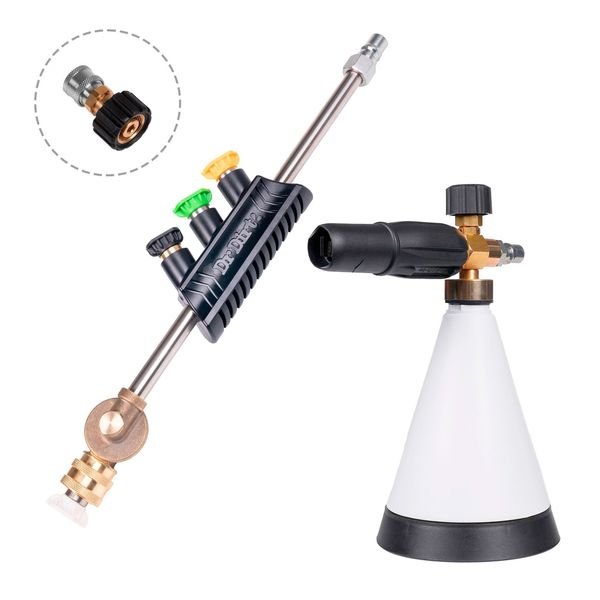 Foam Lance + Högtryckslans Dr Dirt G3 - STANDARD, Kärcher HD (M22 invändig)